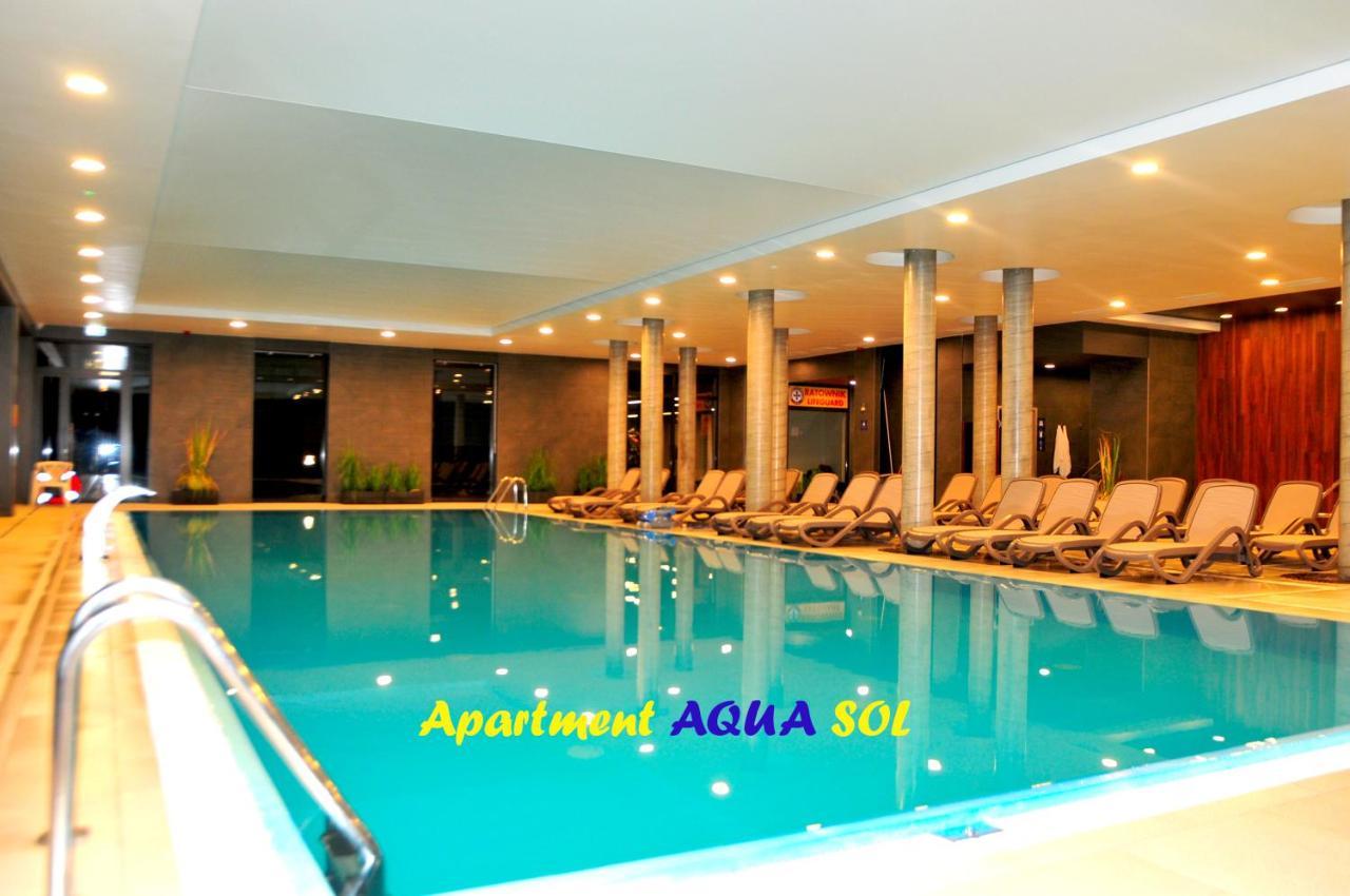 Kolobrzeg, Aqua Sol Polanki Park, Strand 300 M, Schwimmbad, Fitness, Parkplatz, Terasse Exterior foto